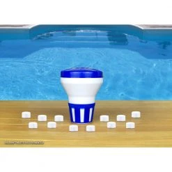 HDX Floating Chlorine / Bromine Dispenser for Spas, Hot Tubs and Small Pools