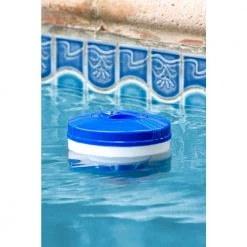 HDX Floating Chlorine / Bromine Dispenser for Spas, Hot Tubs and Small Pools -EquipEase Shop hdx pool chlorinators 62157 fa 1000