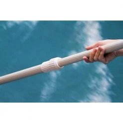 HDX 16 ft. x 1 1/4 in. Dia Anodized Aluminum Telescopic Swimming Pool Pole with External Cam Set -EquipEase Shop hdx pool poles 61316 fa 1000