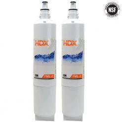 HDX FML-2 Premium Refrigerator Water Filter Replacement Fits LG LT600P (2-Pack) -EquipEase Shop hdx refrigerator water filters 107025 77 1000