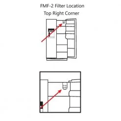 HDX FMF-2 Premium Refrigerator Water Filter Replacement Fits Frigidaire WF1CB (2-Pack) -EquipEase Shop hdx refrigerator water filters 107029 d4 1000