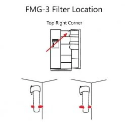 HDX FMG-3 Premium Refrigerator Replacement Filter Fits GE MSWF -EquipEase Shop hdx refrigerator water filters 107084 d4 1000