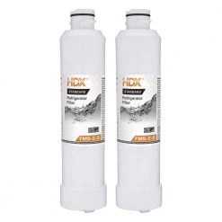HDX FMS-2-S Standard Refrigerator Water Filter Replacement Fits Samsung HAF-CINS (2-Pack)