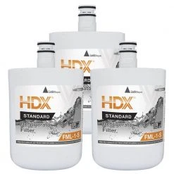 HDX FML-1-S Standard Refrigerator Water Filter Replacement Fits LG LT500P (3-Pack)