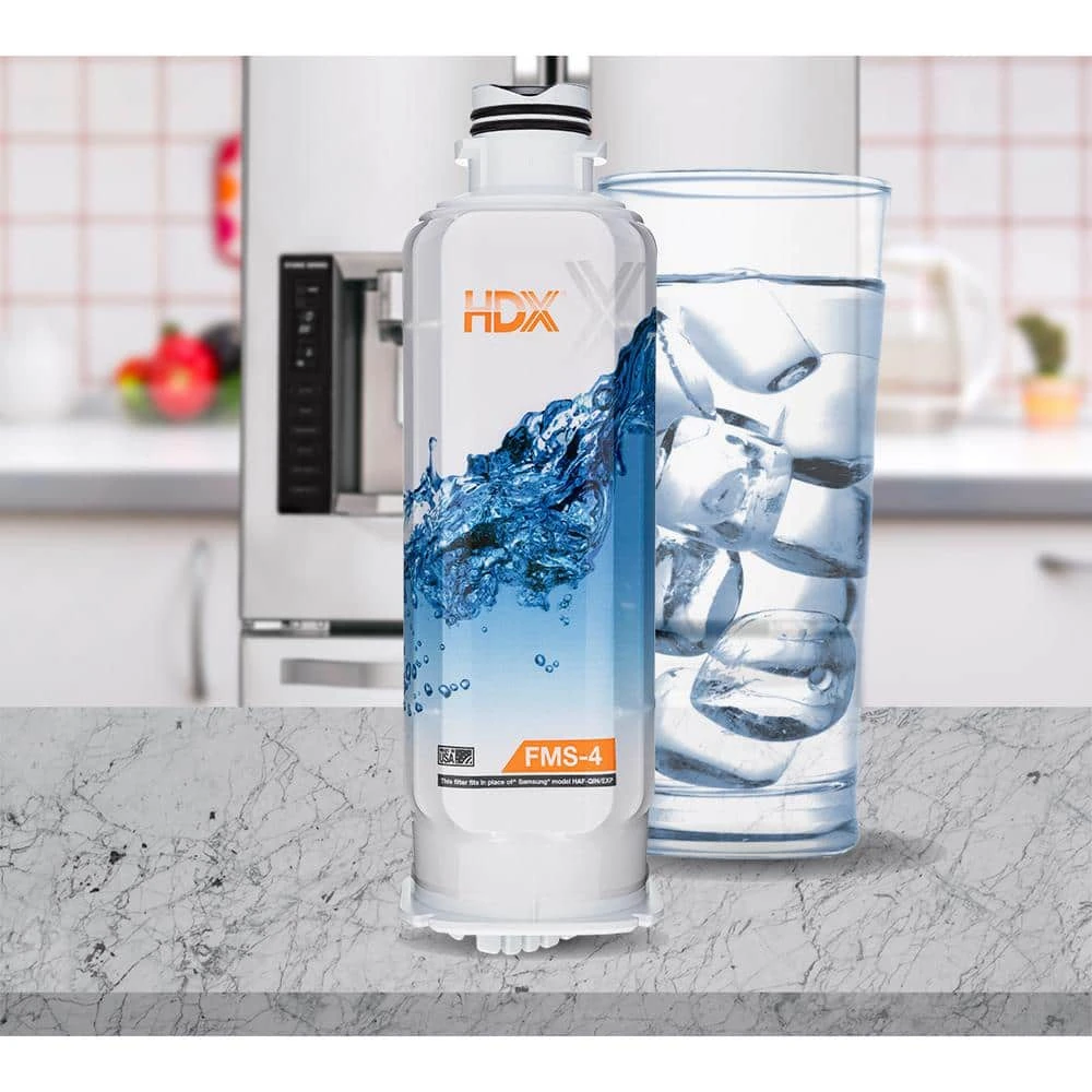HDX FMS-4 Premium Refrigerator Water Filter Replacement Fits Samsung HAF-QIN/EXP (2-Pack) 7 HDX FMS-4 Premium Refrigerator Water Filter Replacement Fits Samsung HAF-QIN/EXP (2-Pack) - Image 7