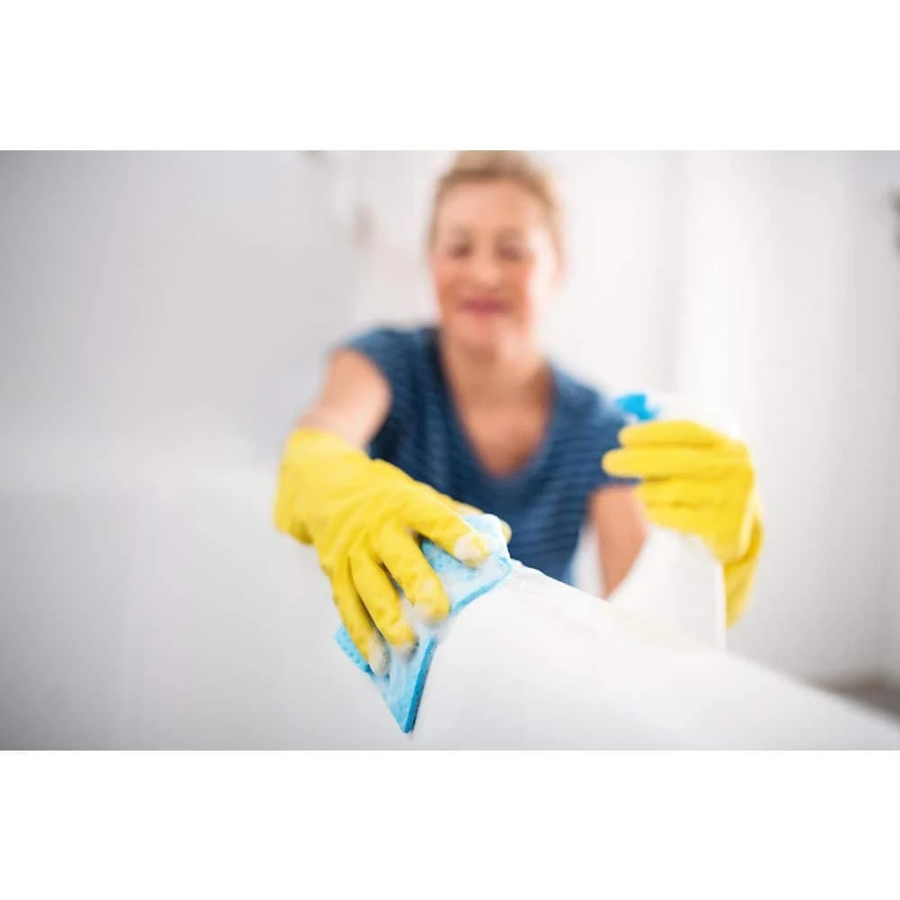 HDX Yellow 11 mil Reusable Latex Cleaning Glove - L/XL (5-Pair) 5 HDX Yellow 11 mil Reusable Latex Cleaning Glove - L/XL (5-Pair) - Image 5