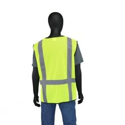 HDX Hi-Visibility Lime Green Class 2 Reflective Adjustable Safety Vest 10 HDX Hi-Visibility Lime Green Class 2 Reflective Adjustable Safety Vest -EquipEase Shop hdx safety vests hdx46510 ovpd8 4f 1000