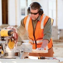 HDX Hi Visibility Orange Class 2 Reflective Adjustable Safety Vest -EquipEase Shop hdx safety vests hdx46511 ovpd8 76 1000