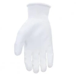 HDX PU White Dipped Glove -EquipEase Shop hdx work gloves hdx37218 l 4f 1000