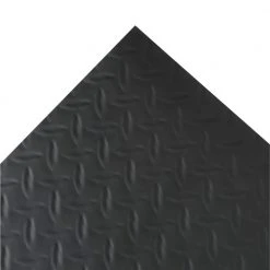 HDX 7.5 ft. x 14 ft. Diamond Black Universal Flooring 14 HDX 7.5 ft. x 14 ft. Diamond Black Universal Flooring -EquipEase Shop midnight black hdx garage flooring rolls hx45dt714mb 40 1000