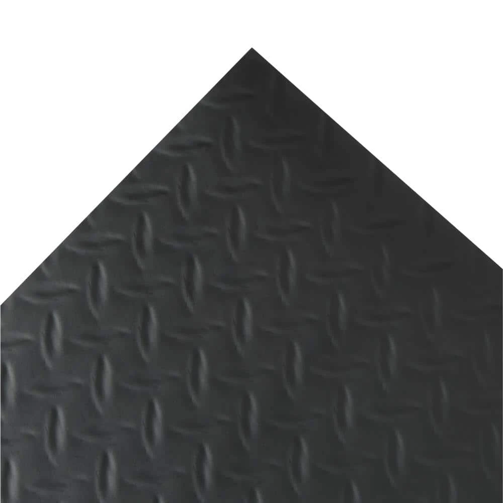 HDX 7.5 ft. x 14 ft. Diamond Black Universal Flooring 3 HDX 7.5 ft. x 14 ft. Diamond Black Universal Flooring - Image 3