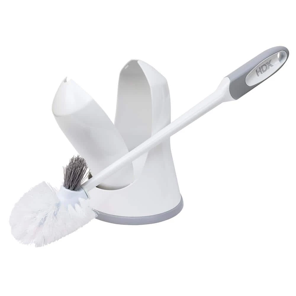 HDX Toilet Bowl Brush and Holder 1 HDX Toilet Bowl Brush and Holder