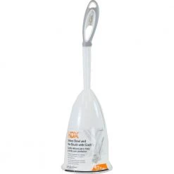 HDX Toilet Bowl Brush and Holder 10 HDX Toilet Bowl Brush and Holder -EquipEase Shop white gray hdx toilet brushes 315mbhdxrm a0 1000