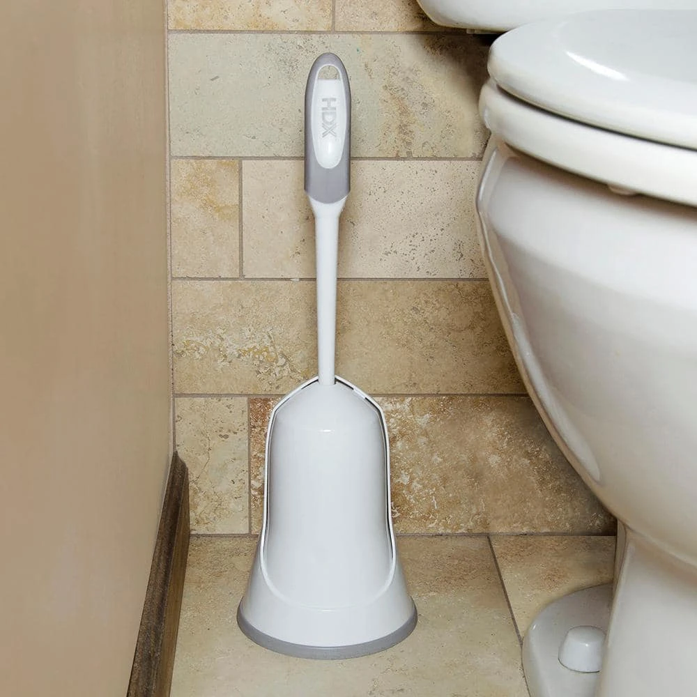 HDX Toilet Bowl Brush and Holder 2 HDX Toilet Bowl Brush and Holder - Image 2