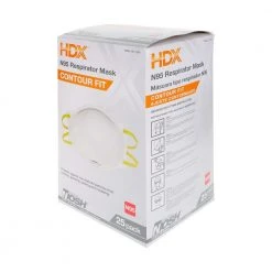 HDX Non Valve Respirator (25-Pack) -EquipEase Shop white hdx face masks h950 25vpd4 1f 1000