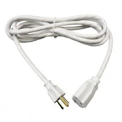 HDX 8 ft. 16/3 Outdoor Extension Cord, White 5 HDX 8 ft. 16/3 Outdoor Extension Cord, White -EquipEase Shop white hdx general purpose cords sjtw1638wh 44 1000