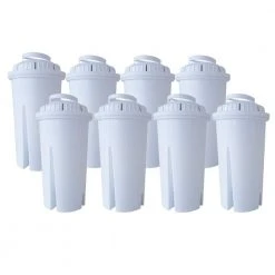 HDX Water Pitcher and Dispensers Replacement Water Filter Cartridge, BPA Free (8-Pack)